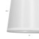 Lamp Bayerlux "Jarine" E27 white 15x15x47-147 cm