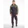 Sports costume men's ise, size 54, black color, khaki