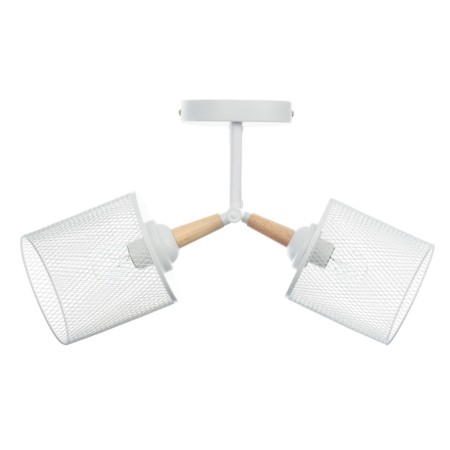 Rinas chandelier 2he27 40w is white 42x24x32 cm-3