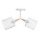 Rinas chandelier 2he27 40w is white 42x24x32 cm