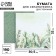 Scrapbooking paper "Greens", 30.5 x 32 cm, 190 g/m²