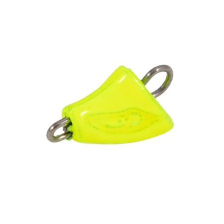 Cargo bullet-excentric stained collapsible Yaman 10 pcs., 4 g, yellow-1