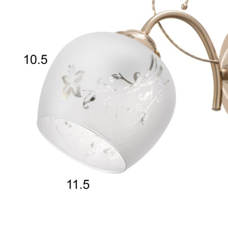Bra 91333/1 E27 40W gold 21x19x21 cm-4