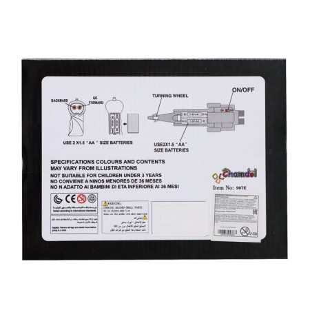 Air Management Airman "Fighter", works on batteries, blue color-6