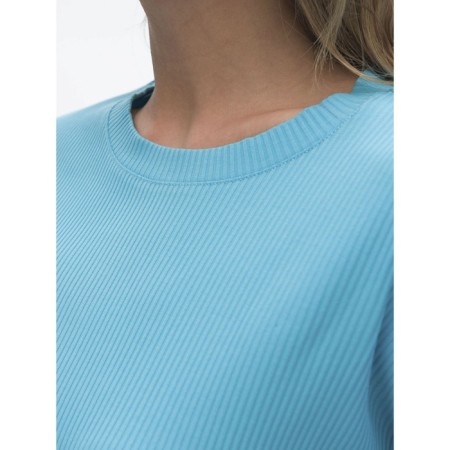 Female T -shirt, size 46, azure color-4