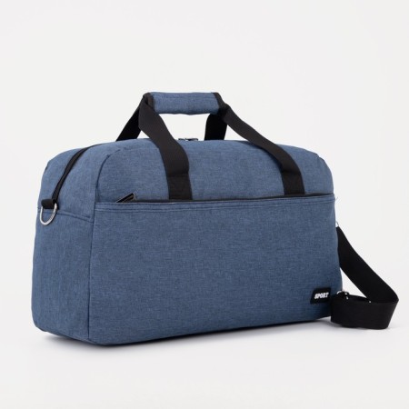 Road bag on lightning, 3 outer pockets, blue color
