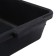 Box for seedlings, 45 × 20 × 10 cm, with handles, 5 l, black, "crop-6"