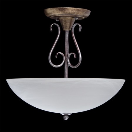 AIDA chandelier, 3x40W E27, silver, gold-1