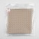 Lining fabric "peas", bilateral, 100 % viscose, 1 × 1.4 m, beige color