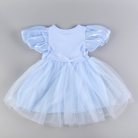 Carnival set "Stylish Princess": rim, blue dress, height 104-110 cm-7
