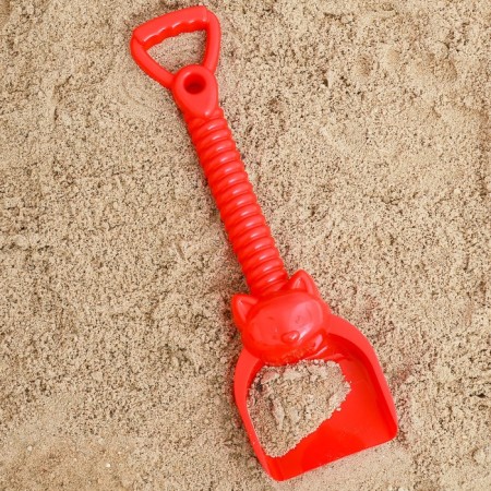 Raccoon blade, red color, 40 cm