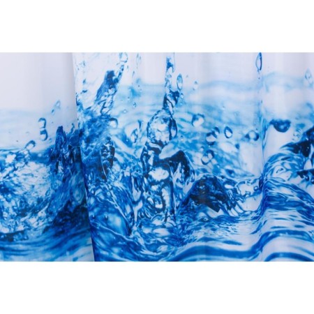 The bathroom curtain "Drops", 180 x 200 cm-1