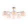 Ceiling light Freya Pipe, E27, 6x60 W, 260 mm