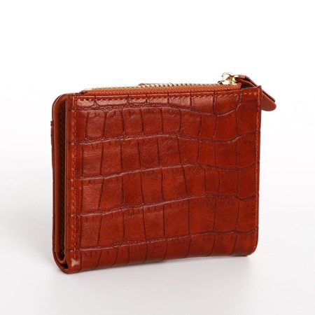Women's wallet on the button, redhead color-1