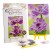 Diamond mosaic with partial filling on the stand “Flowers”, 13 x 19 cm, cardboard
