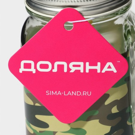 Bank Glass Militari, 450 ml, 10 × 7.5 × 13 cm, with a handle, a lid and a tube-8
