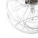 Sunny chandelier 3he27 40W silver 60x60x28 cm Bayerlux
