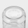 A set of glass cans with a silver polymer lid, TO-82 mm, 450 ml, 6 pcs.