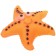 Rubber toy for the bath "Sea Star", 12 cm, crush me