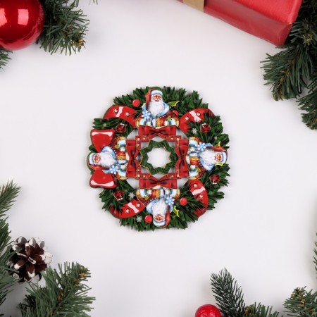 Hot "Santa Claus" stand, D-14 cm