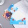 Money envelope "Happy Birthday!" Cutting, embossing, balloon, 8.7x16.7 cm