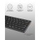 Keyboard A4Tech FSTYLER FBX51C Gray USB wireless BT/Radio Slim Multimedia (FBX51C GR 103388