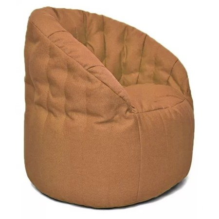 Chelsea chair, size 85x85 cm, fabric fabric, orange color-1