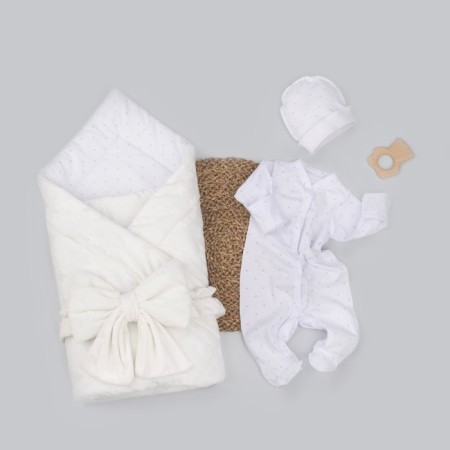 Kinderlitto Star Paths, 4 items, 40-56 cm, milk color, milk