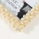 Photo frame 1131 15x20 cm "Pearls" plastic, col. lactic