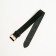 Watch strap, male, 18 mm, genuine leather, black