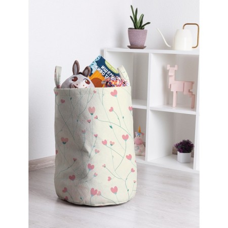 Basket for toys "Blooming love, size 35x50 cm