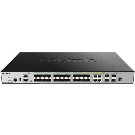 D-Link DGS-3630-28SC/A2ASI switch, controlled, 20XSFP