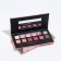 Palette of shadows for the eyelids, 16 colors