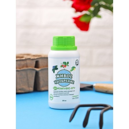 Universal living fertilizer "Biocomples-BTU", 0.25 liters