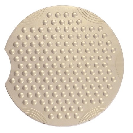Anti -slip Tecno Ice rug, color pearl, d 55 cm