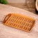 Bamboo tray 32x22x4 cm