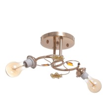 Aion chandelier BP 2x40W E27 Gold Model: 2612380