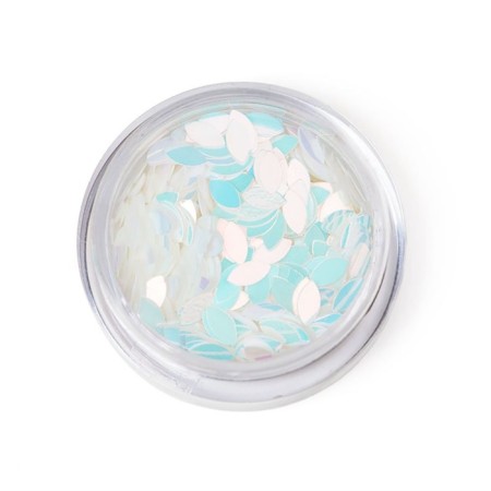 Seques for TNL decor "petal", blue pearls