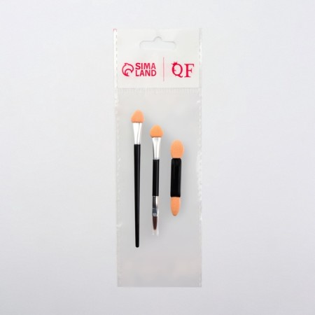 A set of applicators for the Assortment shadows, 3 pcs, black color-2