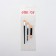 A set of applicators for the Assortment shadows, 3 pcs, black color