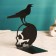 Holder-stand for the books "Raven on the Skull", black, 1pc