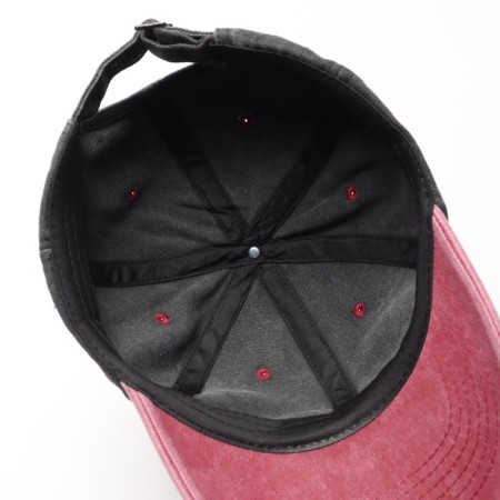 Male cap minaku, black/raspberry color, rr 56-58-3