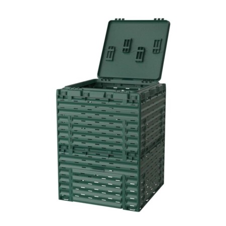 Piteco composter, 300 l, plastic, green-2