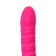 Jos Cotox vibrator with vacuum stimulation, 23 cm, silicone, pink color