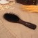 Combing massage, combined bristles, 6 × 21.5 cm, color "dark wood"