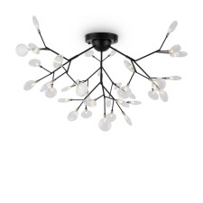 Потолочный светильник Freya FR5049CL-36B Florencia, 980х980х560 мм, G4, 36х3Вт, цвет чёрный