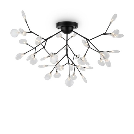 Freya FR5049CL-36B Florencia, 980x980x560 mm ceiling lamp, G4, 36x3W, black color