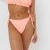 Women's swimsuit with a top bando minku color peach color, size 42