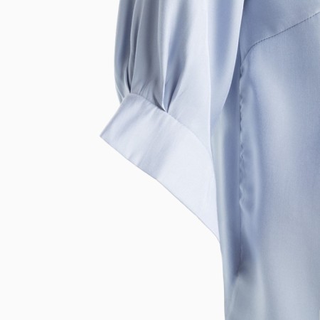 Women's shirt Minaku: Casual Collection Blue color, river 46-7