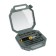 A screwdriver with a set of bit and tundra heads, reversing, in a case, 69 objects